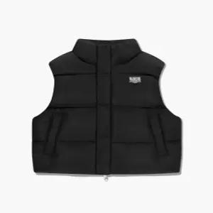 마리떼 W 클래식 로고 크롭 다운 베스트 A30 MFG45WDV102 BLK DBR