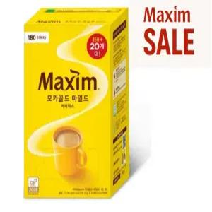 맥심 모카골드 마일드 커피믹스 12g 180개입 1개 (180개)