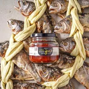 송이버섯 고추장 굴비 200g X 2통 (총 400g)