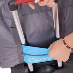 캐리어 폴딩백 결합 여행 보조가방 수납 튼튼한 (WFIBJRQ)