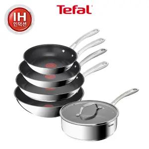 [테팔] 퍼펙트 레지스트 티타늄3X 프라이팬 5종(팬20+팬24+팬28+웍28+소테팬24)