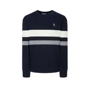 매장정품 HAZZYS 헤지스 25FW 남성 컬러블럭 맨투맨티셔츠 HZTS5D603N2 823384