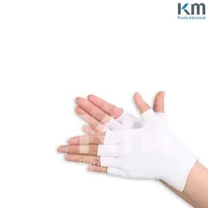 크린룸 반도체 정밀 작업용 손가락없는 속장갑 반장갑10p 통풍좋은 손보호 튼튼한