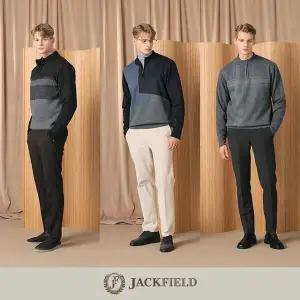 [파격기획가]  남성 기모 본딩 하프 집업 니트 3종_23918186_634696