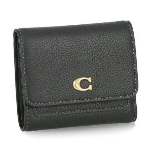 [코치] 시그니처 로고 CAO13 B4BK 코치 에센셜 플랩 반지갑