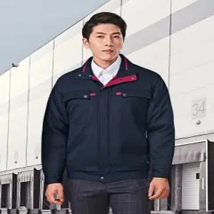 티뷰크 겨울 경량 패딩 작업복 정전기 차단안감 자켓 점퍼 근무복 동계 상의 추동 TB-531