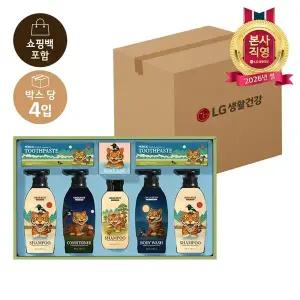 LG설선물세트 K까치와호랑이 프리미엄세트 x 4개 (1BOX)