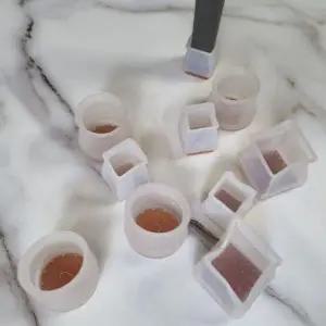 [하프클럽/]실리콘 의자 캡 커버 사각 보호 덮개 특대형 4p