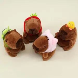 카피바라 인형 키링 6000 (517) 1묶음 8개 카피바라키링 동물인형키링 귀여운인형 동물키링 인형키링