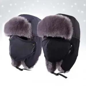 방한모자 방한 마스크 스타일 넥워머 탈부착