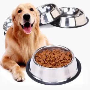 고품질 밥그릇 강아지 고양이 식기 애견 물그릇 스텐 물그릇 스텐 (WFJPN9J)