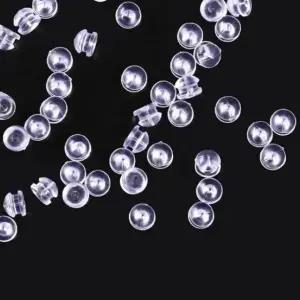 여성용뒷마개 악세서리부자재 실리콘꽁지 둥근형5mmX2p 소량 귀걸이꼭지 (WFJ5LNB)