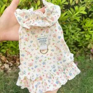 프릴 플라워 강아지 원피스 댕댕이옷 반려동물옷 (WFJ658F)