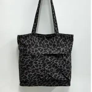 호피 빅사이즈 숄더백 숄더 데일리 가방 그레이 (WFK43DZ)