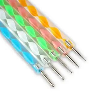 네일 도트봉 양면 아트 도구 마블스틱 디자인 도트 스틱 (WFJ6V8D)