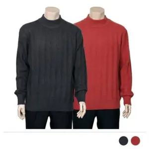 고품질 남편 빅사이즈 반팔카라티 면 반팔 카라티 니트티 (WFJRERM)