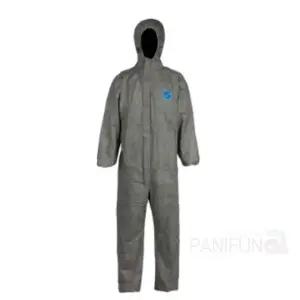 제전복 일체형 방진복 회색 원피스 보호복 작업복 원피스형 (WFJR41A)