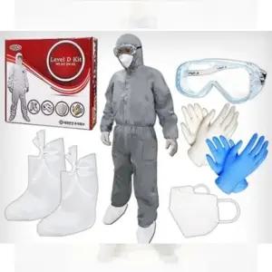 부츠 D KIT C 보호복 고글 마스크 장갑 보호구 세트 (WFK6K5V)
