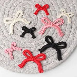 싼비즈 [6905-10]와펜 패치 열접착 자수 리본 소/대 ,1개