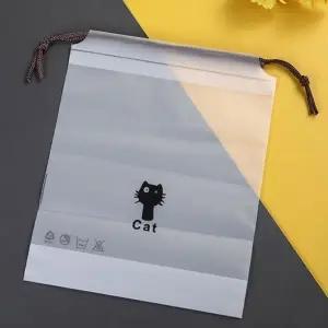 휴대용복주머니 수영장 물놀이 양말속옷 의류보관 더스트백 중 18X25cm (WFJ750X)