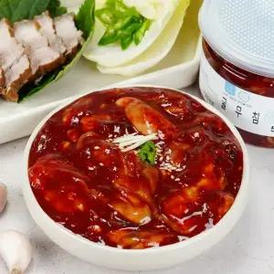 [국내산] 통영굴을 사용한 굴무침 어리굴젓 500g.