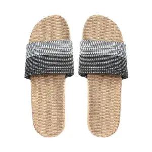 여름 사무실 비치 가벼운 린넨 마슬리퍼 COSMO 마슬리퍼 신발 여름 해변 바다