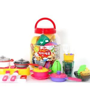 음식 미니어처 가스렌지 소꿉놀이 그릇세트 요리장난감 신나는