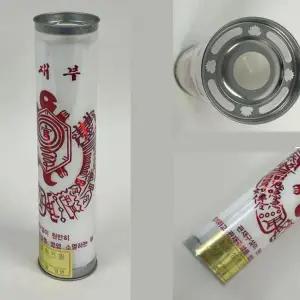 [하프클럽/]양초 백색팜 법당 소원 소망 기도 불교 관재부 제사