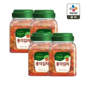 비비고 총각김치 용기 1.2kg x4개