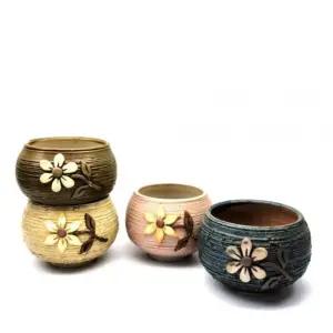 ksr 국산 수제 다육이 화분 미니단지 10x8cm (WFJ7PI7)