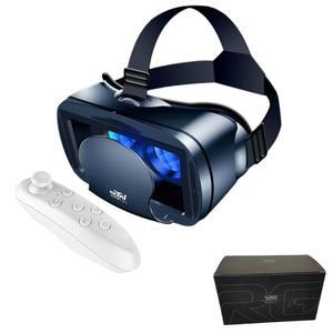 또는 Android 호환 5-7인치 컨트롤러가 있는 3D VR 헤드셋 가상 현실 안경 헤드셋, 모바일 게임 및 영화용