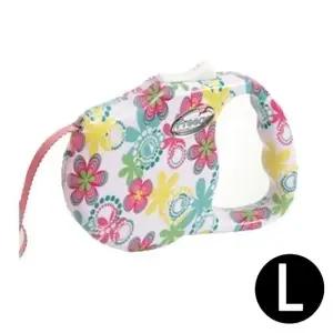 강아지 자동줄 패션자동줄 L 플라워 프리고 (WFJ7U71)
