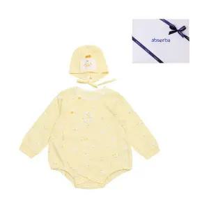 갤러리아 (말띠 신상품)두기코튼모달바디슈트+모자세트(A11-10625) 조카/백일/