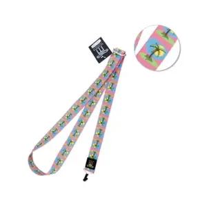 우쿠렐레멜방 핑크 우쿨렐레 고리형 스트랩 야자수 011 (WFK9ML1)