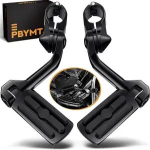 PBYMT 하이웨이 페그 롱 앵글 304 스테인리스 스틸 풋페그 풋레스트 핏 할리 데이비슨 투어링 로드