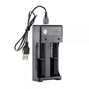 3.7V 건전지 26650 배터리 충전기 2구 리튬이온 18650 (WFK92VT)