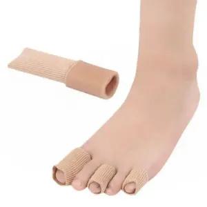 소프트 탄력 발가락 골무 잘라쓰는 손가락 밴드 아대 보호대 실리콘 엄지발가락 패드 붕대
