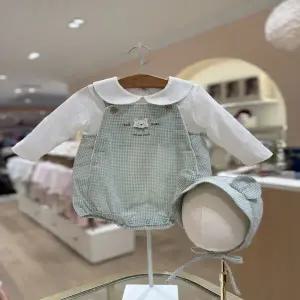 [M밍크뮤D] 26SS (MN)로미우븐SET바디슈트 모자보넷세트 (3611260405) 출산준비물/신생아선물/배내수트/배