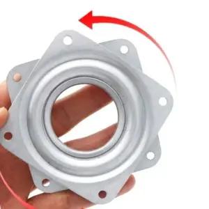 고품질 탁자회전부속 TV 가구 360도 다용도 데스크회전판 72mm 소 SHUKE (WFK9Z4P)