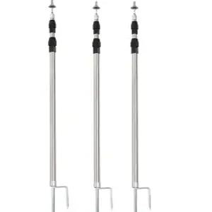 고정 막대 기둥 지지대 그늘막 흙 접이식 천막 캐노피