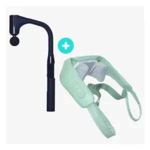 휴플러스 안마 건 + C20 목 어깨 마사지기 선물 세트 BNS