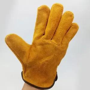 소가죽 방염 내열 작업장갑 공업용 산업용 장갑 (WFKAVNN)