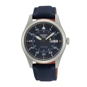 [세이코알바]세이코 세이코5 남성 남자 블루 남색 오토매틱 나토시계 SRPH31K1