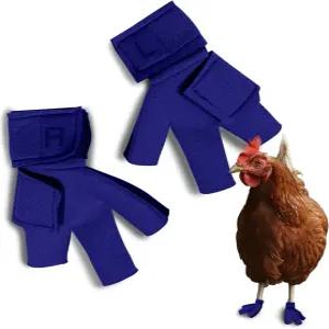 부상당한 발을 위한 버디 부티 치킨 슈즈 - 닭을 보호용 네오프렌 신발 범블풋 를 오픈 토 디자인 미국산