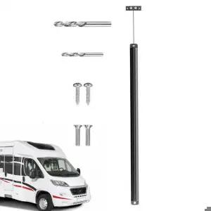 스크린 도어 부품 알루미늄 스크린 도어 피스톤 알루미늄 스프링 풀 핸들 키트 모바일 홈용 자동 닫기 조절