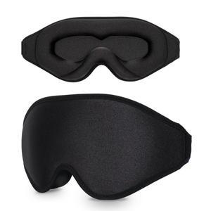 수면 안대 3D 아이 마스크 100% 빛 차단 조절 가능 스트랩 포함 남여공용용 메모리 폼 나이트블라인드폴드