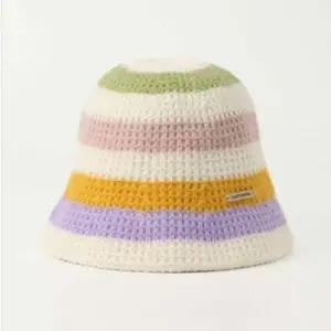 여성 버킷햇(화이트) 겨울벙거지 겨울벙거지모자