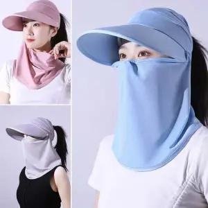 썬캡 햇빛차단 여름 운동 마스크탈부착 밭일 등산모자