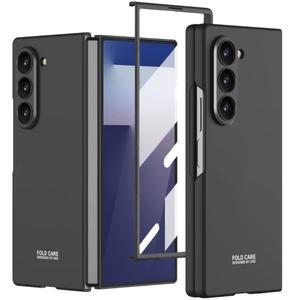 [호환품]삼성 호환 갤럭시 호환 Z 폴드 7 5G용 무광 충격 방지 아머 플라스틱 폰 케이스 (외부 스크린 강화