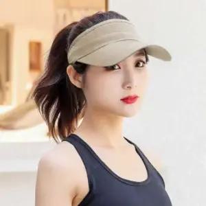 쿨링메쉬스포츠썬캡(베이지)자외선차단모자